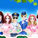 Vocational Girl dressup